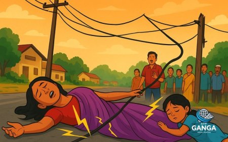 उत्तराखंड में करंट की चपेट में आकर मां-बेटी की मौत, दुखद हादसा, Polix