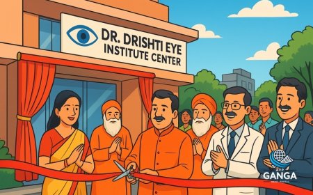 उत्तराखंड के GMS रोड पर डॉ. दृष्टि आई इंस्टीट्यूट का नया केंद्र खोला गया, Akhada