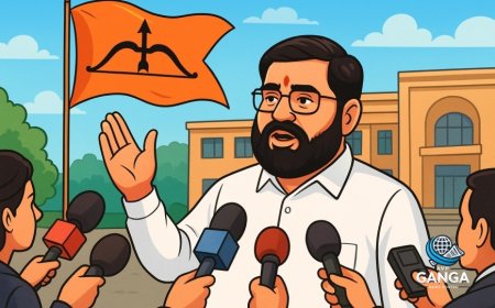 महाराष्ट्र के उपमुख्यमंत्री एकनाथ शिंदे ने कहा शिवसेना प्रतीक विवाद न्यायालय में है, Bindaas