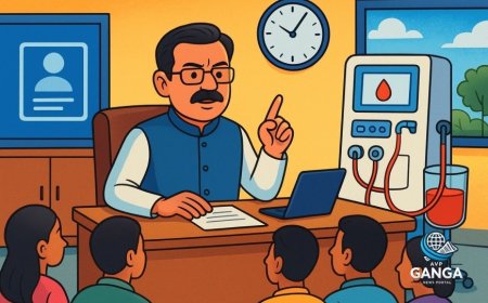 राज्य अस्पतालों में डिजिटलाइजेशन और 24 घंटे डायलिसिस की दिशा में कदम, Akhada