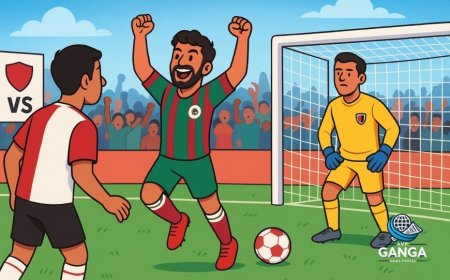 मोहन बागान ने पेनल्टी शूटआउट में नॉर्थईस्ट यूनाइटेड FC को हराकर दुर्गा कप से बाहर किया, Bindaas