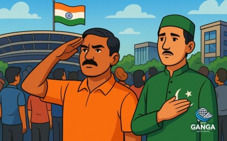 भारत और पाकिस्तान के खेल पर राष्ट्रीय गान का सम्मान: एक नई सोच की आवश्यकता, Akhada