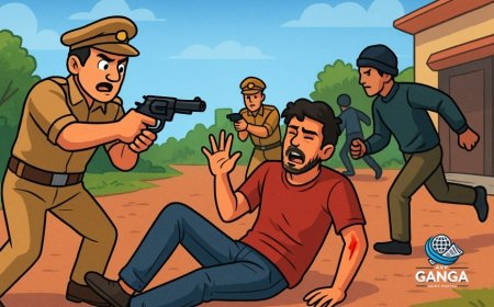 रुड़की में शराब कैंटीन संचालक हत्याकांड: पुलिस की मुठभेड़ में एक बदमाश घायल, दो फरार, Viral