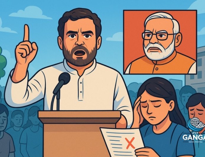 राहुल गांधी ने परीक्षा पत्र लीक और छात्रों की परेशानियों पर पीएम मोदी की आलोचना की, Bindaas