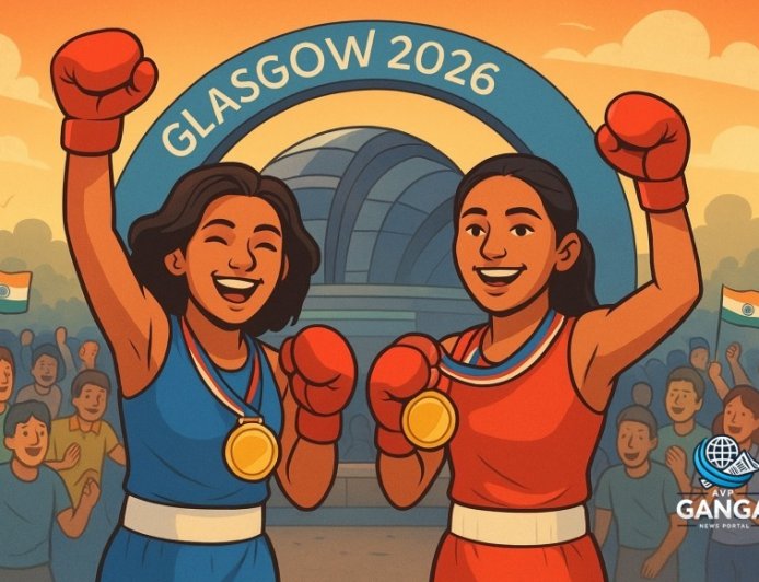 कॉमनवेल्थ गेम्स 2026 में जैस्मिन लंबोरिया और प्रीति पवार की ऐतिहासिक जीत, Polix