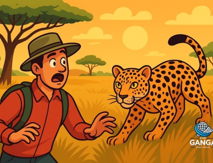 अफ्रीका के तेंदुओं के साथ दिलचस्प मुठभेड़: एक साहसी यात्रा, Akhada