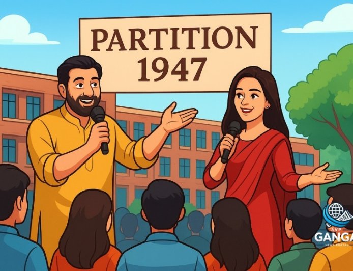 सनी देओल और प्रीति जिंटा ने मोहाली कॉलेज के छात्रों के साथ 'बटवारा 1947' का प्रचार किया, Bindaas