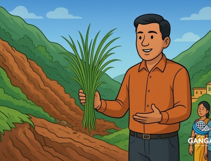 उत्तराखंड में भूस्खलनों का प्राकृतिक समाधान: खास घास का महत्व, Akhada