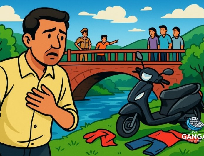 उत्तराखंड में युवक लापता, पुल के पास मिली स्कूटी से मचा हड़कंप, Polix