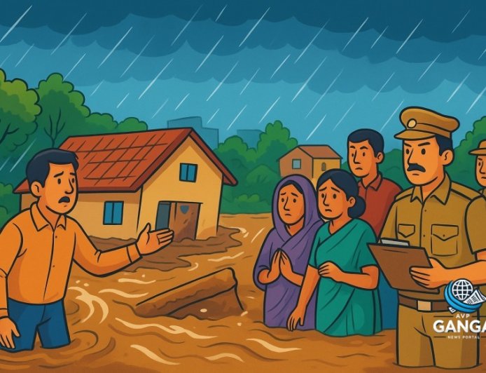 दून में भारी बारिश से घर के गिरने का मामला, प्रशासन ने की सहायता की घोषणा, Akhada