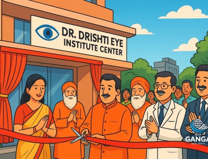 उत्तराखंड के GMS रोड पर डॉ. दृष्टि आई इंस्टीट्यूट का नया केंद्र खोला गया, Akhada
