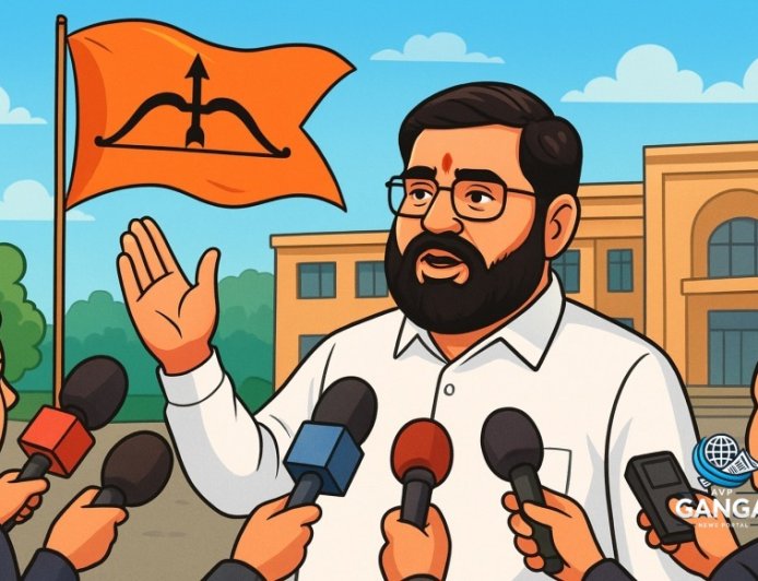 महाराष्ट्र के उपमुख्यमंत्री एकनाथ शिंदे ने कहा शिवसेना प्रतीक विवाद न्यायालय में है, Bindaas