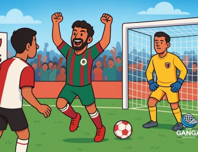 मोहन बागान ने पेनल्टी शूटआउट में नॉर्थईस्ट यूनाइटेड FC को हराकर दुर्गा कप से बाहर किया, Bindaas