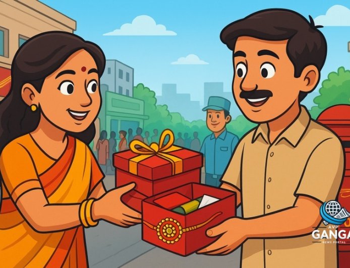 हल्द्वानी: डाकघर का खास गिफ्ट बॉक्स, दूर बैठे भाई तक पहुंचाएगा राखी, Polix