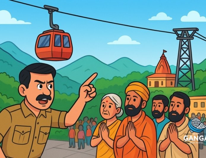 पूर्णागिरि रोपवे परियोजना में DM की सख्ती, श्रद्धालुओं को मिलेगी 5 मिनट में धाम पहुंचने की सुविधा, Viral