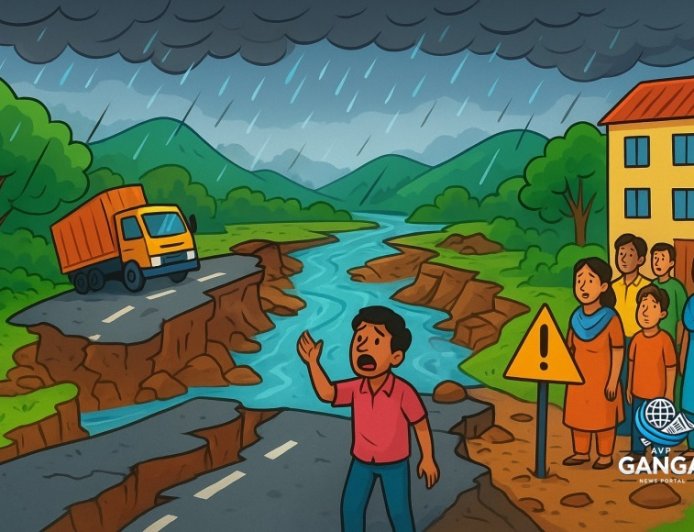 उत्तराखंड में लगातार बारिश ने बढ़ाई चुनौतियाँ, 946 सड़कें और 15 पुल हुए क्षतिग्रस्त, Khel