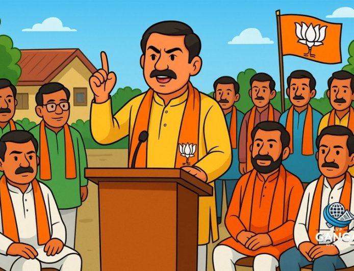गौलापार में बीजेपी ने मिशन 2027 के तहत 8 नेताओं को दी नई जिम्मेदारी, Polix