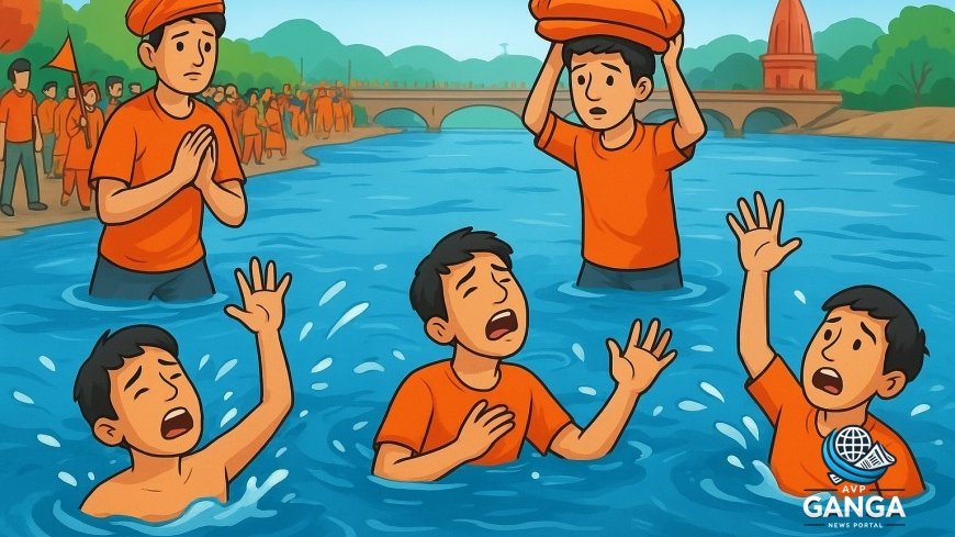 हरिद्वार में कांवड़ यात्रा के दौरान बड़ा हादसा, चार युवकों की हुई मौत, Haridwar, Kanwar Yatra, accident