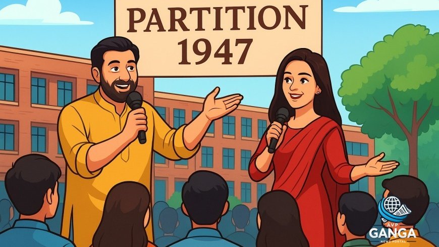 सनी देओल और प्रीति जिंटा ने मोहाली कॉलेज के छात्रों के साथ 'बटवारा 1947' का प्रचार किया, Sunny Deol, Preity Zinta, Batwara 1947