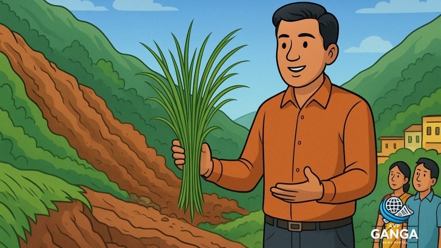 उत्तराखंड में भूस्खलनों का प्राकृतिक समाधान: खास घास का महत्व, Uttarakhand, landslides, khas grass