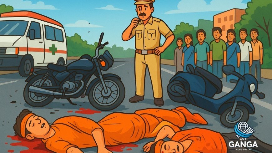 हरिदवार: बुलेट और बाइक की टक्कर में दो कांवड़ियों की दर्दनाक मौत, Haridwar, road accident, kanwariyas