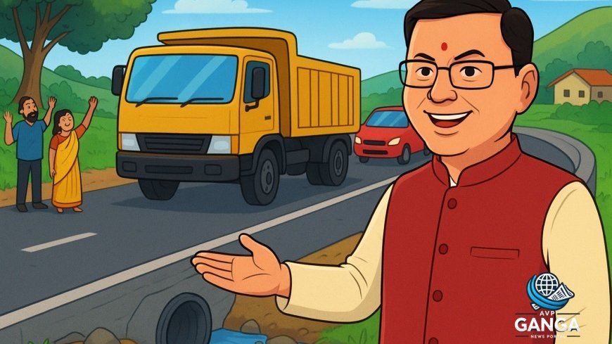 उत्तराखंड: मुख्यमंत्री धामी के निर्देश से तमक नाले पर यातायात बहाल हुआ, Uttarakhand news, CM Dhami, Tamak Nala