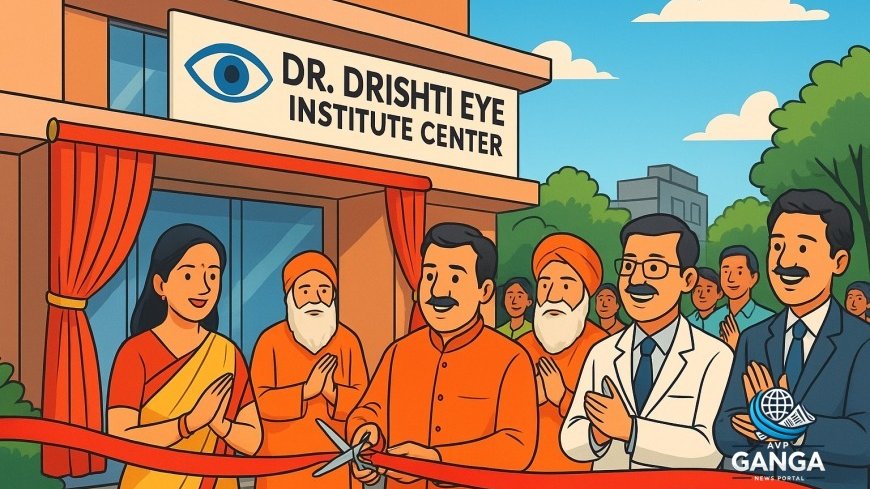 उत्तराखंड के GMS रोड पर डॉ. दृष्टि आई इंस्टीट्यूट का नया केंद्र खोला गया, Drishti Eye Institute, Uttarakhand, eye care