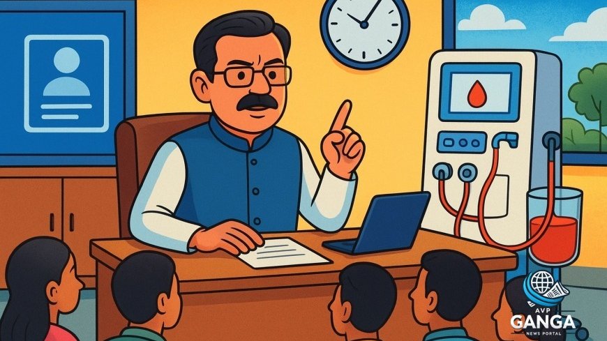 राज्य अस्पतालों में डिजिटलाइजेशन और 24 घंटे डायलिसिस की दिशा में कदम, health services, digitization, dialysis