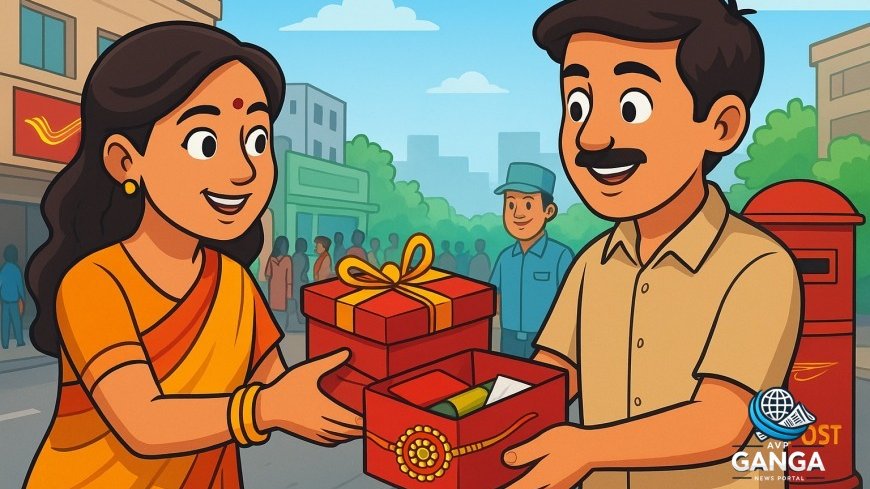 हल्द्वानी: डाकघर का खास गिफ्ट बॉक्स, दूर बैठे भाई तक पहुंचाएगा राखी, Haldwani, Raksha Bandhan, gift box