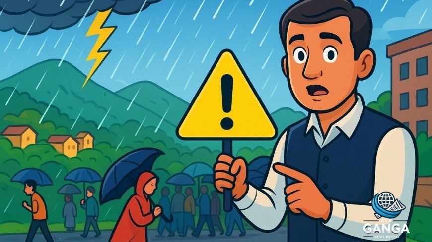 उत्तराखंड में बारिश का येलो अलर्ट, जानें प्रभावित जिलों की जानकारी, Uttarakhand weather alert, yellow alert Uttarakhand, rain forecast Uttarakhand