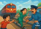 बच्चे की सूझबूझ से बची महिला की जान, स्टेशन मास्टर की तत्परता ने किया कमाल, Swag