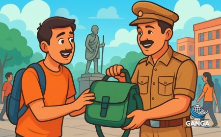 नैनीताल में पर्यटक का खोया पर्स पुलिस ने ढूंढकर लौटाया, राहत की सांस ली, Polix