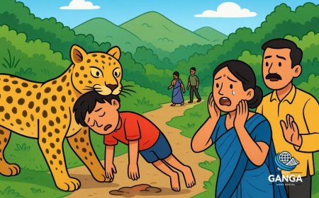 पिथौरागढ़ में गुलदार ने 10 वर्षीय बच्चे को उठाया, शव 200 मीटर दूर मिला, Viral