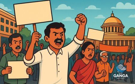 हैदराबाद में विपक्ष ने चुनावी सूची विवाद पर किया प्रदर्शन, लोक भवन मार्च की योजना, Bindaas