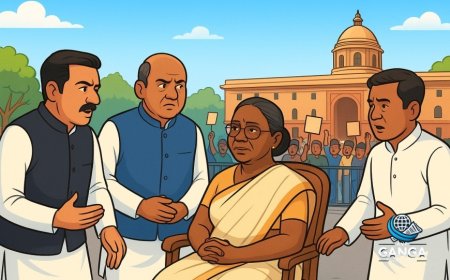 विपक्ष के सांसदों ने राष्ट्रपति मुर्मू से दिल्ली में प्रदर्शन प्रतिबंध और चुनाव आयोग की चिंताओं पर मुलाकात की, Bindaas