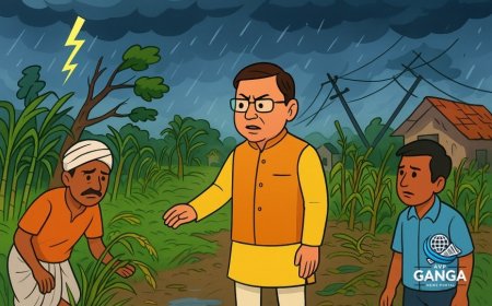 बाजपुर में मौसम ने किसानों को किया परेशान, सीएम धामी ने लिया नुकसान का जायजा, Polix