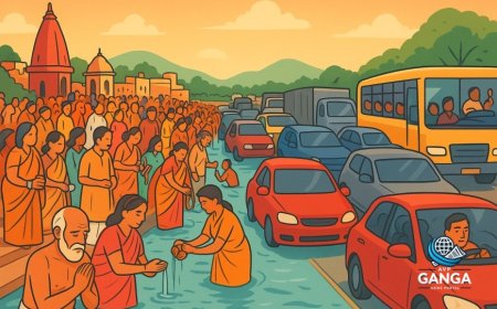 हरिद्वार: पितृ अमावस्या पर गंगा घाटों पर श्रद्धालुओं की भीड़, हाईवे पर जाम, Viral