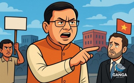 सीएम पुष्कर सिंह धामी का विपक्ष पर हमला: विदेशी ताकतों का आरोप, Khel