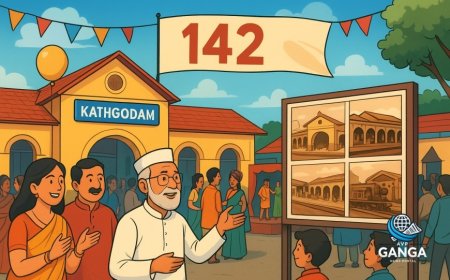 काठगोदाम रेलवे स्टेशन का 142वां महोत्सव, ऐतिहासिक विरासत की अद्भुत झलक, Swag