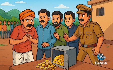 खटीमा में 100 किलो सोने का लालच देकर जमीन हड़पने वाले चार आरोपी गिरफ्तार, Viral