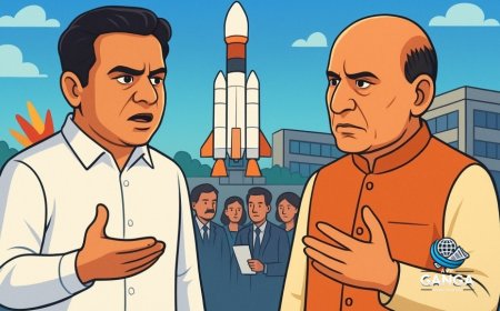 KTR ने राजनाथ सिंह से हैदराबाद में alleged फर्जी एयरोस्पेस कंपनियों की जांच की मांग की, Bindaas