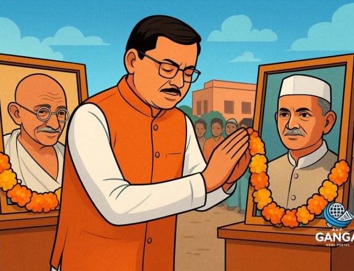 गांधी और शास्त्री जयंती पर सीएम धामी की श्रद्धांजलि: सादगी और निष्ठा के प्रतीक, Khel