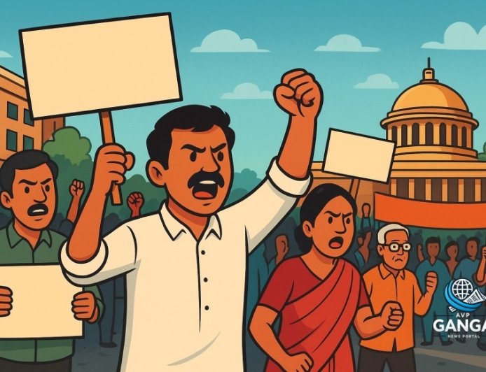 हैदराबाद में विपक्ष ने चुनावी सूची विवाद पर किया प्रदर्शन, लोक भवन मार्च की योजना, Bindaas