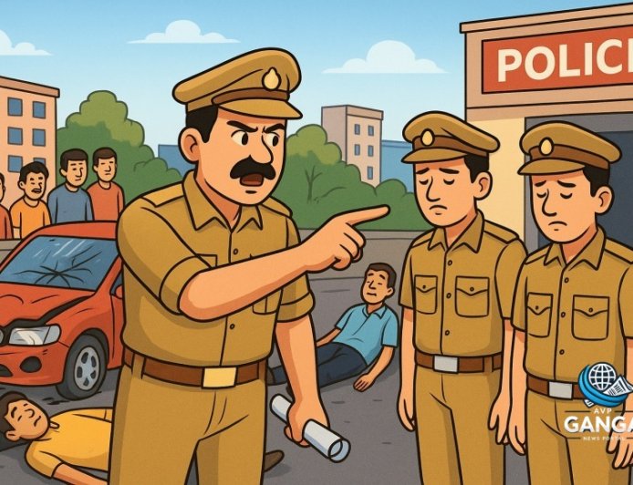 रुद्रपुर में सड़क हादसों पर सख्त कार्रवाई, दो चौकी प्रभारी लाइन हाजिर, Swag