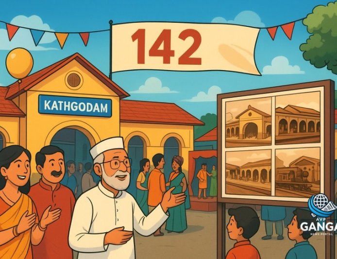 काठगोदाम रेलवे स्टेशन का 142वां महोत्सव, ऐतिहासिक विरासत की अद्भुत झलक, Swag