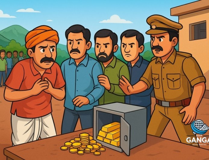 खटीमा में 100 किलो सोने का लालच देकर जमीन हड़पने वाले चार आरोपी गिरफ्तार, Viral