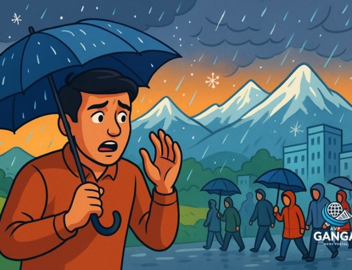 उत्तराखंड में मौसम में बदलाव, बरसात और हिमपात का अलर्ट जारी, Swag