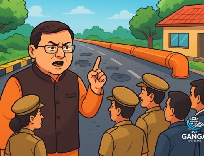 सीएम धामी का अधिकारियों को सख्त निर्देश, गड्ढामुक्त सड़कें और पाइपलाइन का काम 1 नवंबर तक पूरा करें, Polix