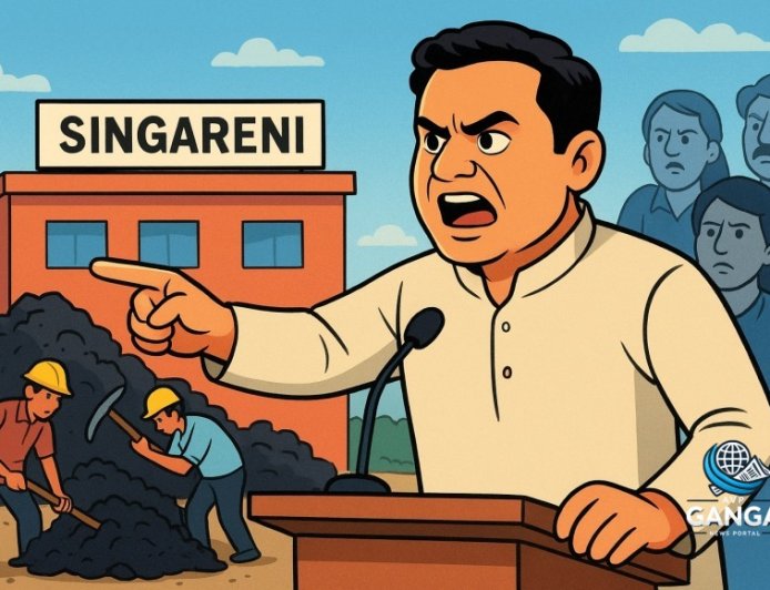 KTR ने कांग्रेस पर लगाया Singareni का निजीकरण कराने का आरोप, गायब कोयले की जांच की मांग, Bindaas