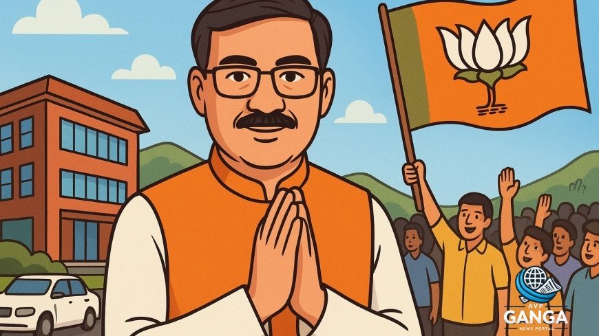 उत्तराखंड में भाजपा ने दिनेश आर्य को राज्यसभा के लिए उम्मीदवार घोषित किया, Uttarakhand, BJP, Rajya Sabha
